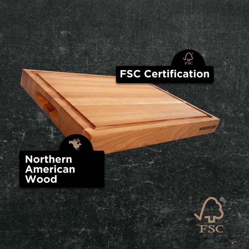 CLASSIC CUTTING BOARD (LARGE) - CHERRY WOOD