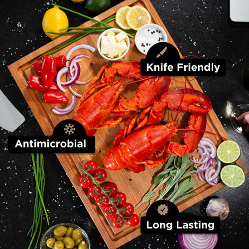 CLASSIC CUTTING BOARD (LARGE) - CHERRY WOOD