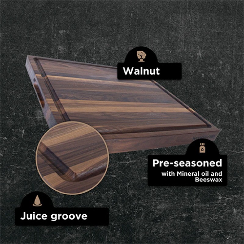 CLASSIC CUTTING BOARD (LARGE) - WALNUT