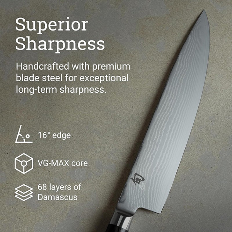 25cm SHUN CHEF'S KNIFE