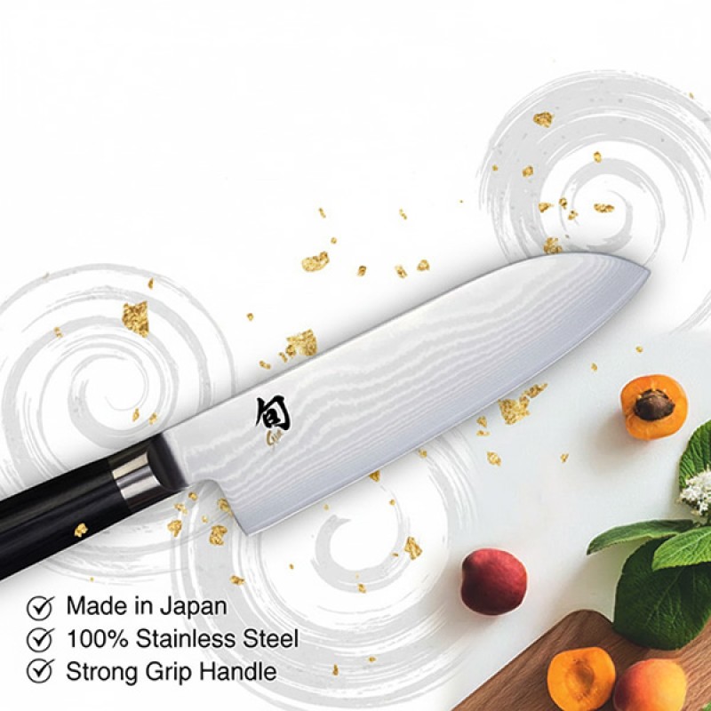 SHUN SANTOKU COOK KNIFE 14CM