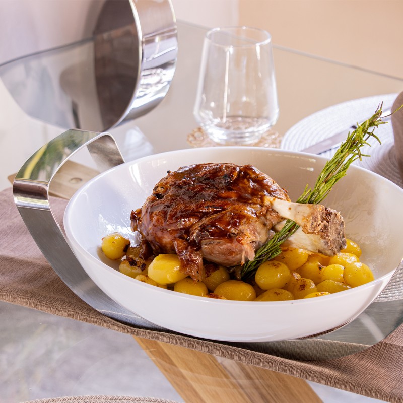 ROUND DISH STAINLESS STEEL HOLDER HOLDER