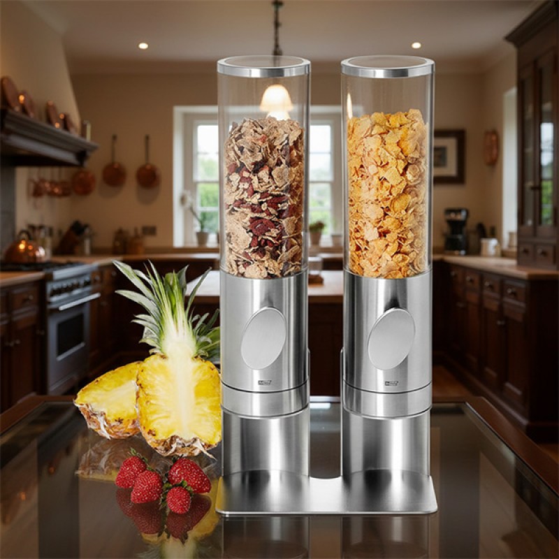 SET CEREAL DISPENSER W/STAND DEPOSITO