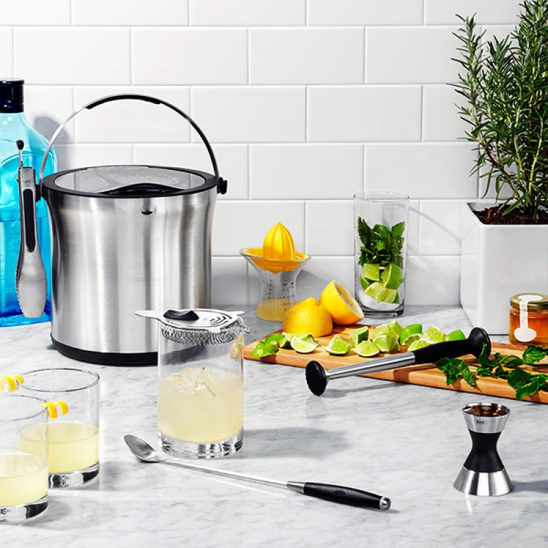 ICE BUCKET AND TONG SET