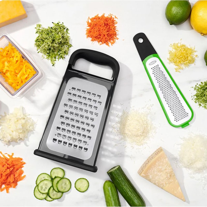 BOX GRATER W/ REMOVABLE ZESTER