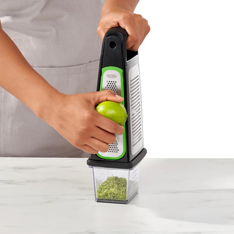 BOX GRATER W/ REMOVABLE ZESTER
