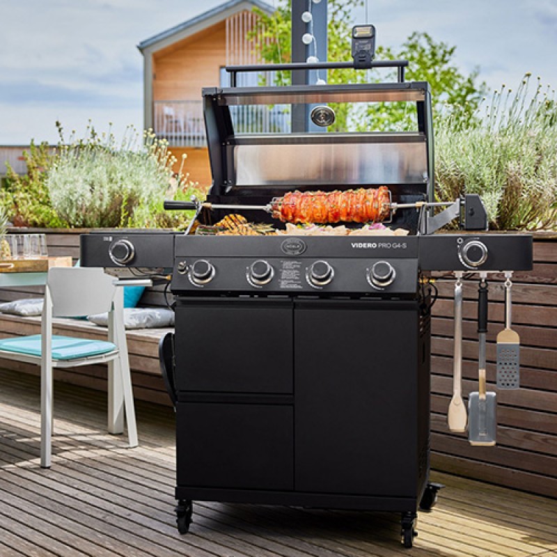 BBQ-STATION VIDERO PRO G4-S VARIO MATT BLACK