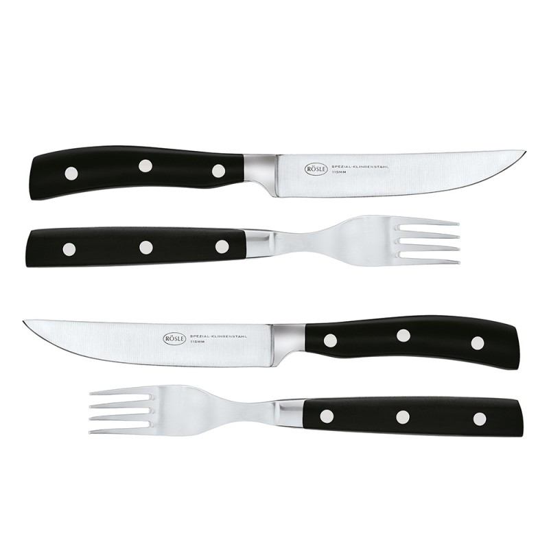 STEAK CUTLERY 4 PCS IN WOODEN BOX