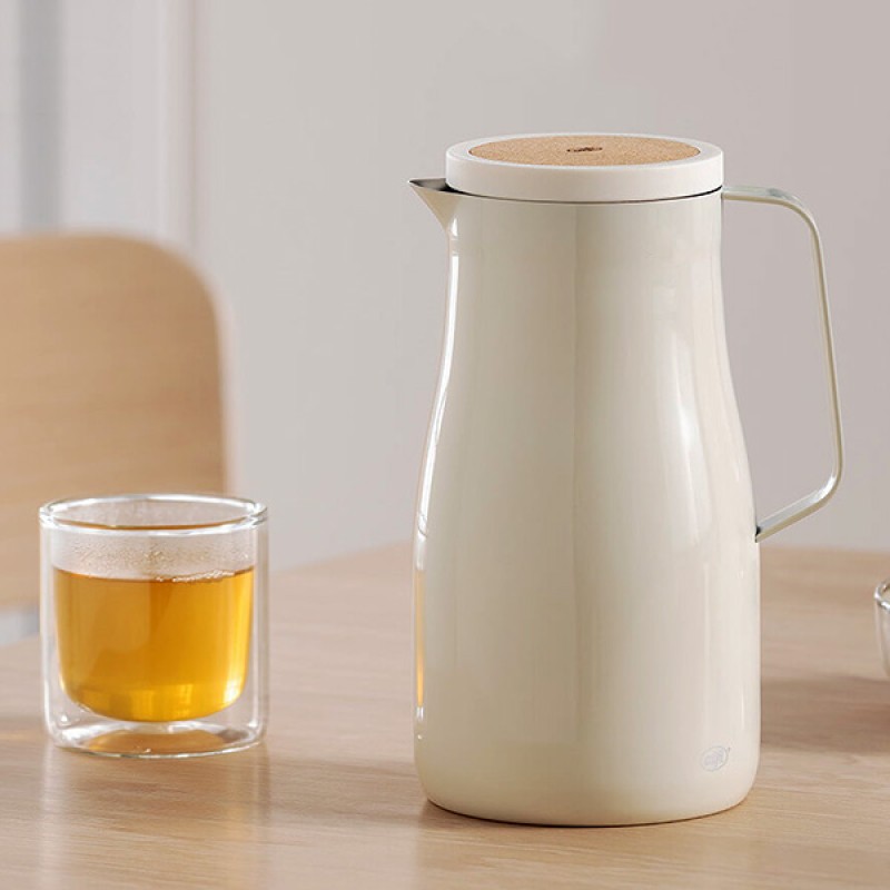 0.70L INSULATED CARAFE  STUDIO TEA - PORCELAIN WHITE