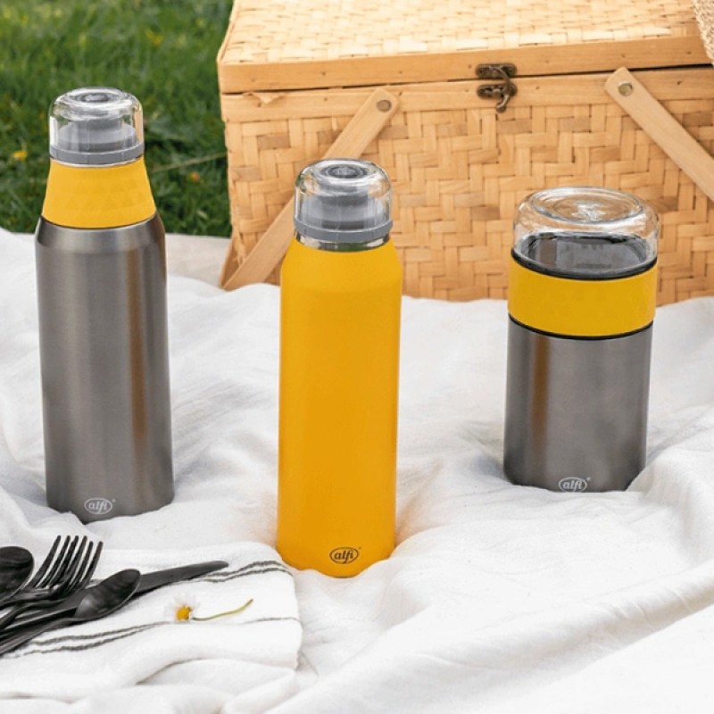 INSULATED BOTTLE ENDLESS - SPICY MUSTARD