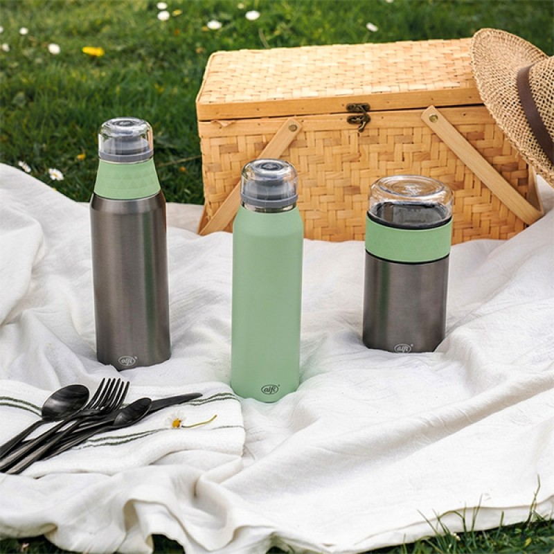 INSULATED BOTTLE ENDLESS - GREEN MAT