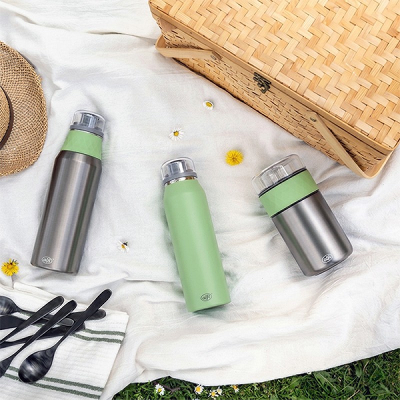 INSULATED BOTTLE ENDLESS - GREEN MAT