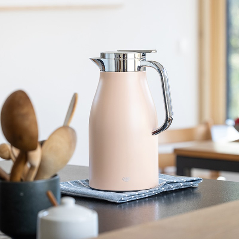 1.0L INSULATED CARAFE SKYLINE - PASTEL APRICOT