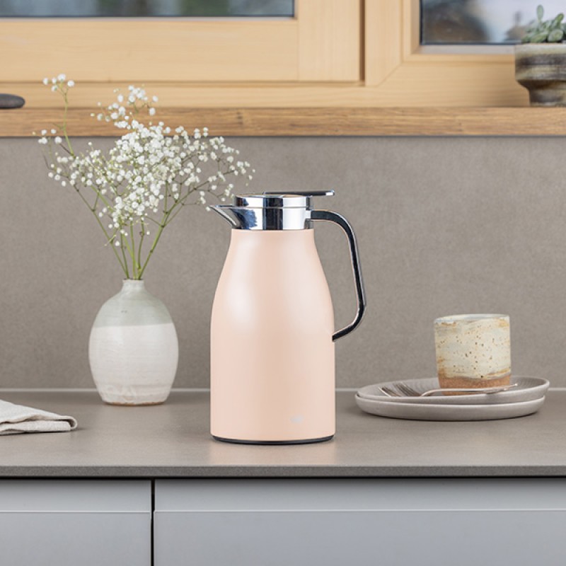 1.0L INSULATED CARAFE SKYLINE - PASTEL APRICOT