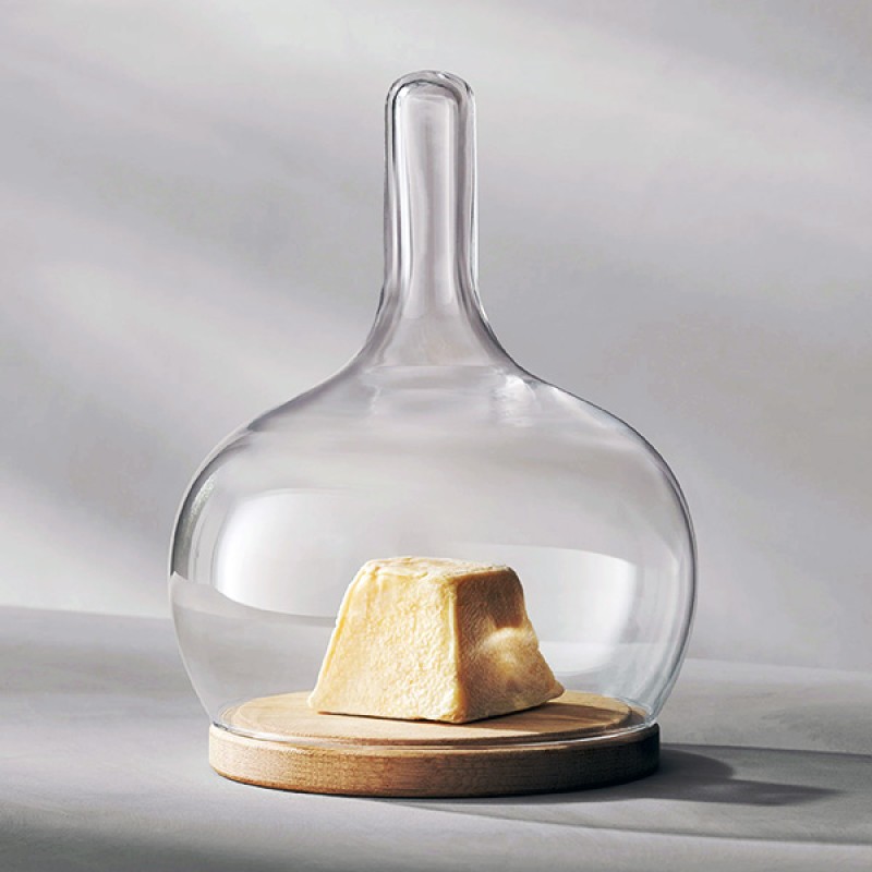 CLOCHE DOME & OAK BASE