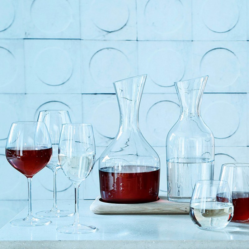 WINE RED WINE GLASS 400 ML CLEAR - SET OF 2