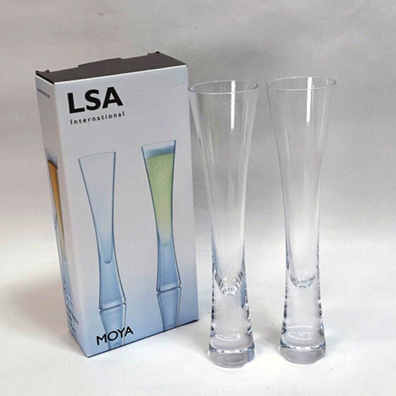 MOYA GLASS FLUTE - 6oz - SET OF 2