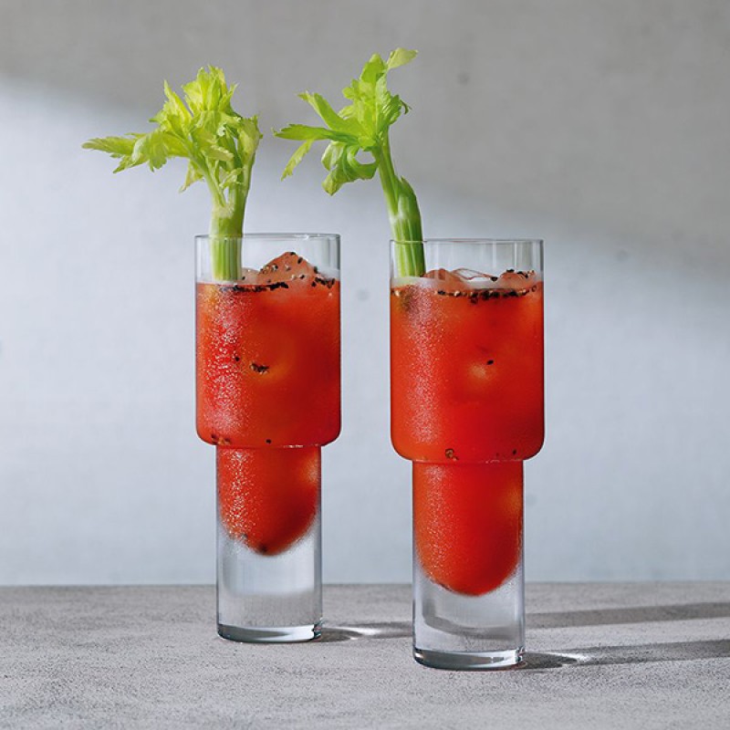 VODKA MIXER GLASS - 140z - SET OF 2