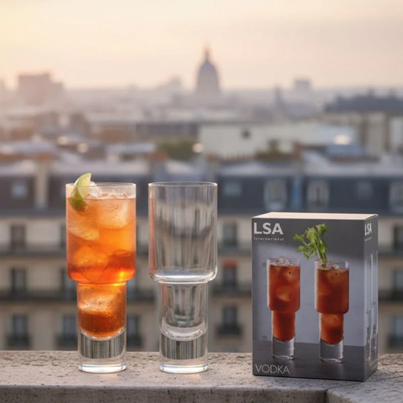 VODKA MIXER GLASS - 140z - SET OF 2