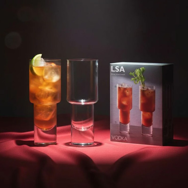 VODKA MIXER GLASS - 140z - SET OF 2