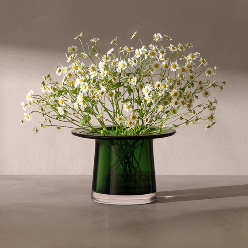 VICTORIA VASE / LANTERN - GREEN