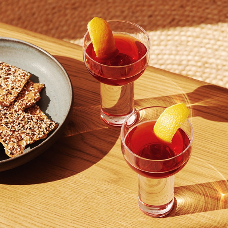 BORIS NICK & NORA GLASS - 6oz - SET OF 2