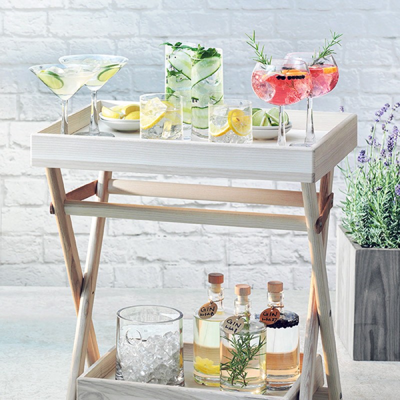 13ozl HIGHBALL GLASS CLEAR - SET OF 2