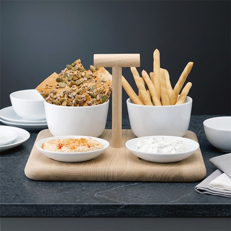 DINE QUAD SET & OAK BASE