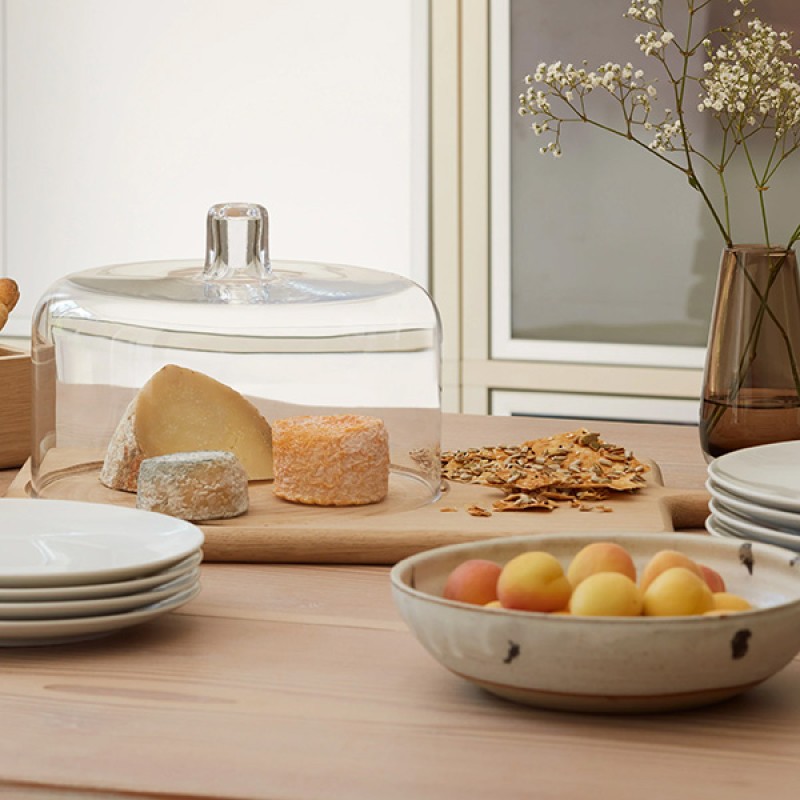DINE CHEESE DOME & OAK BOARD