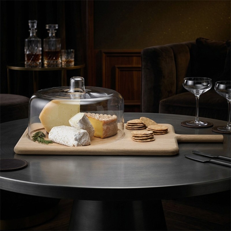 DINE CHEESE DOME & OAK BOARD