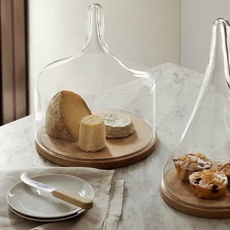 CLOCHE DOME & OAK BASE