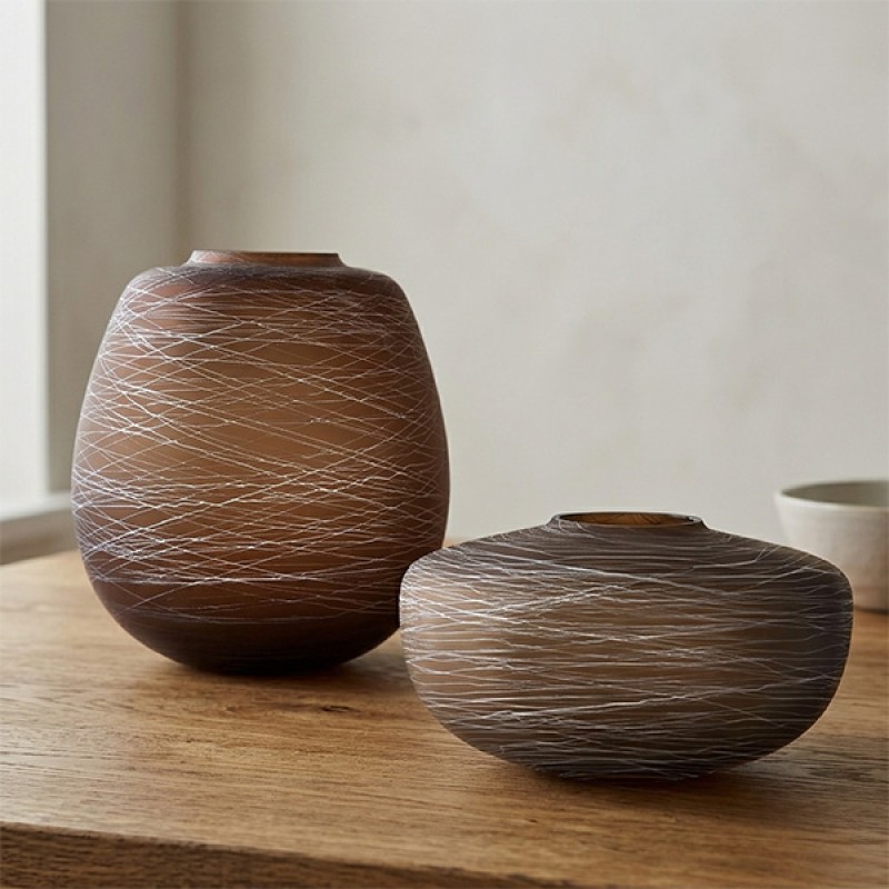 BOULDER VASE - 17.5 cm