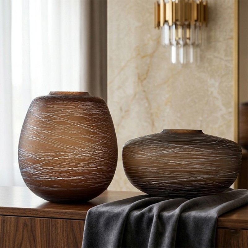 BOULDER VASE - 17.5 cm