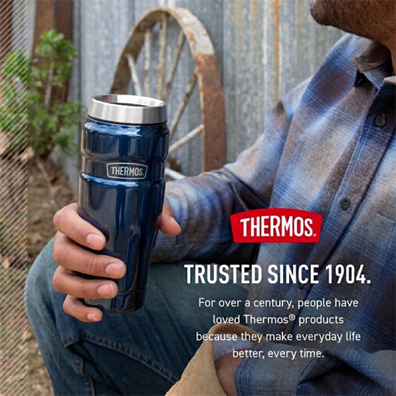 INS. MUG SK MIDNIGHT BLUE POLISHED