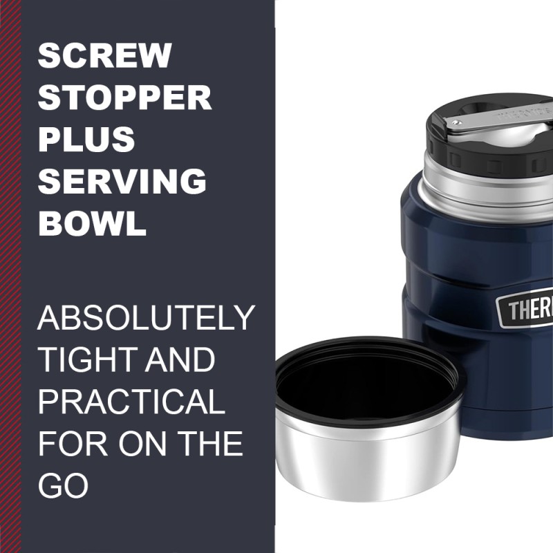 INS. FOOD JAR SK MIDNIGHT BLUE POLISHED