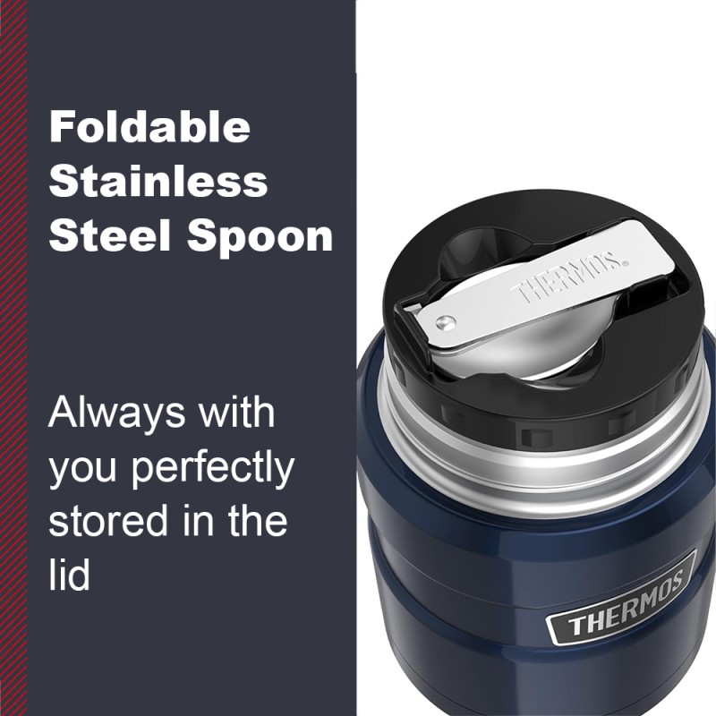 INS. FOOD JAR SK MIDNIGHT BLUE POLISHED