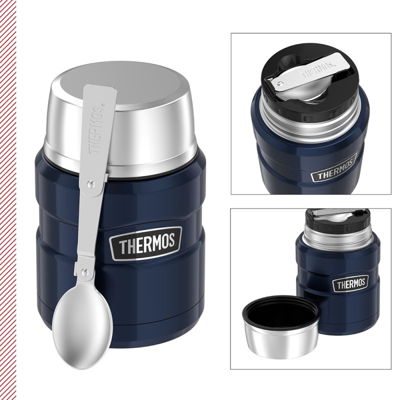 INS. FOOD JAR SK MIDNIGHT BLUE POLISHED