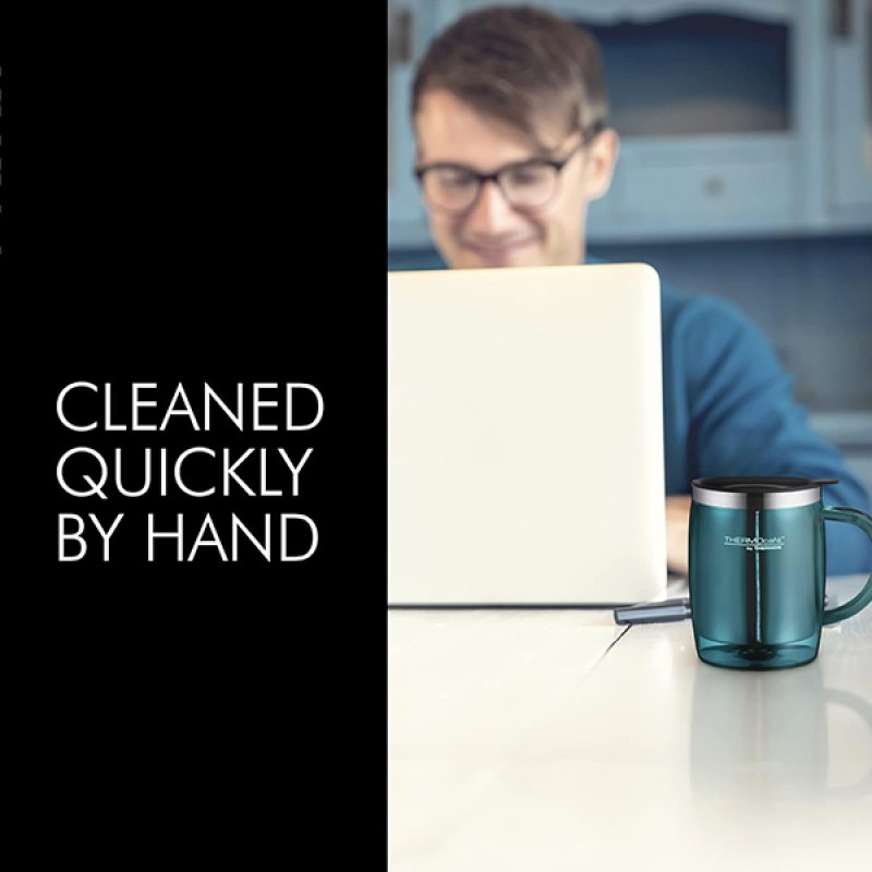 INS. CUP DESKTOP CUP TEAL POLISHED