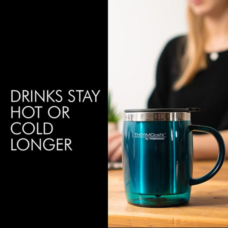 INS. CUP DESKTOP CUP TEAL POLISHED