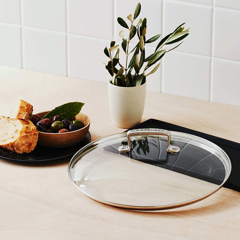 20CM HEAT RESISTANT GLASS LID