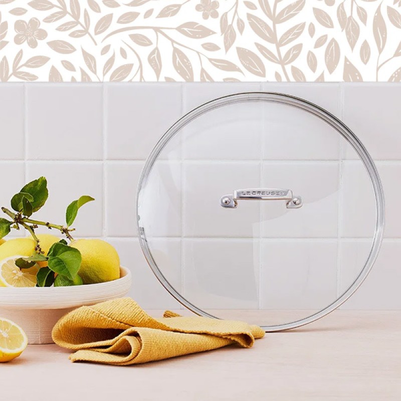 20CM HEAT RESISTANT GLASS LID