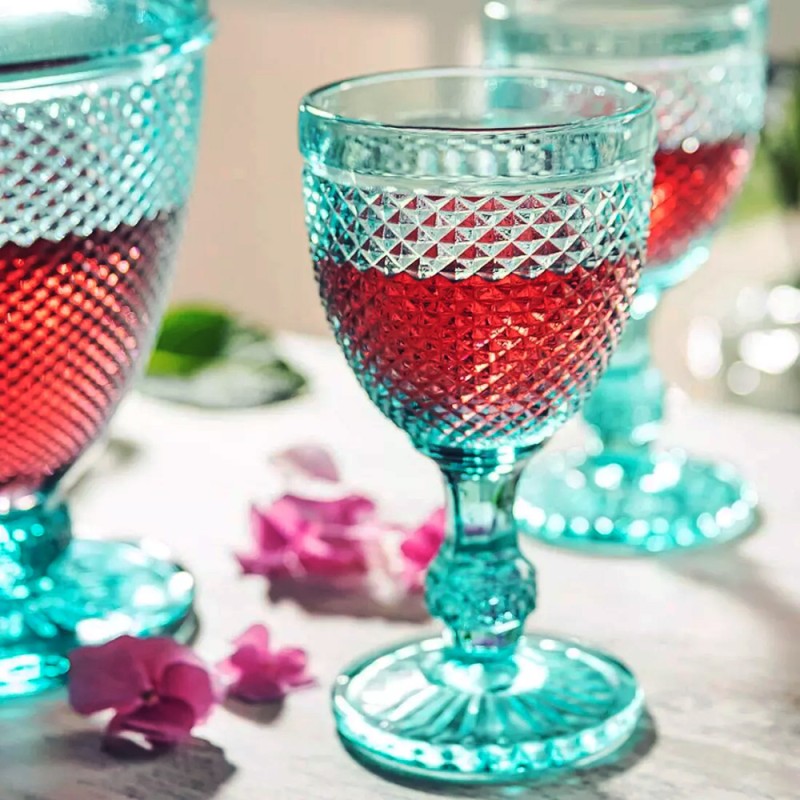 WATER GOBLET MINT GREEN - SET OF 4