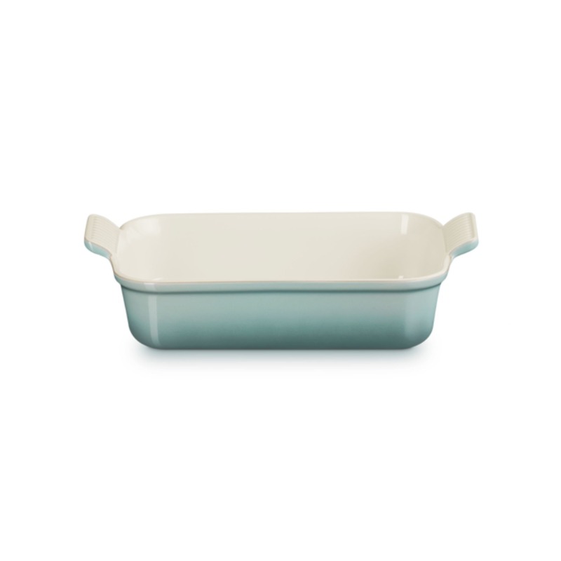 26cm STONEWARE HERITAGE RECTANGULAR DISH - SEA SALT