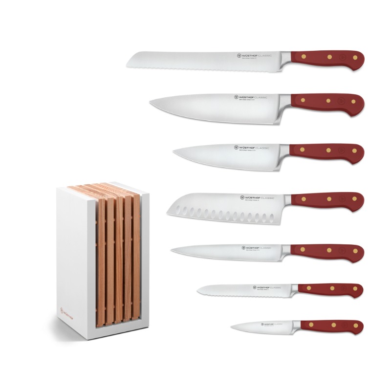 Classic 8-Piece Designer Knife Block Set