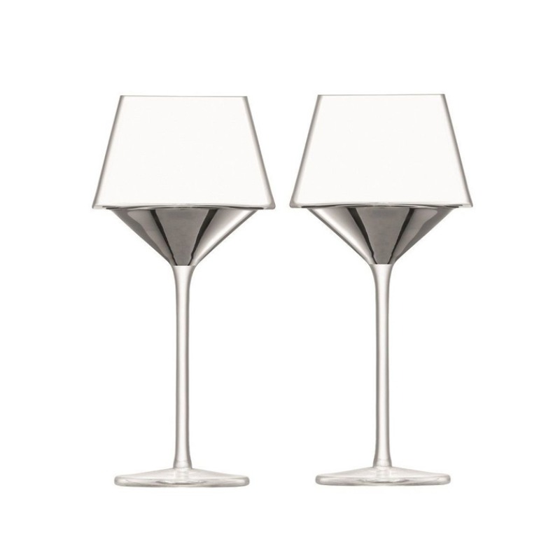 SPACE WINE GOBLET PLATINUM