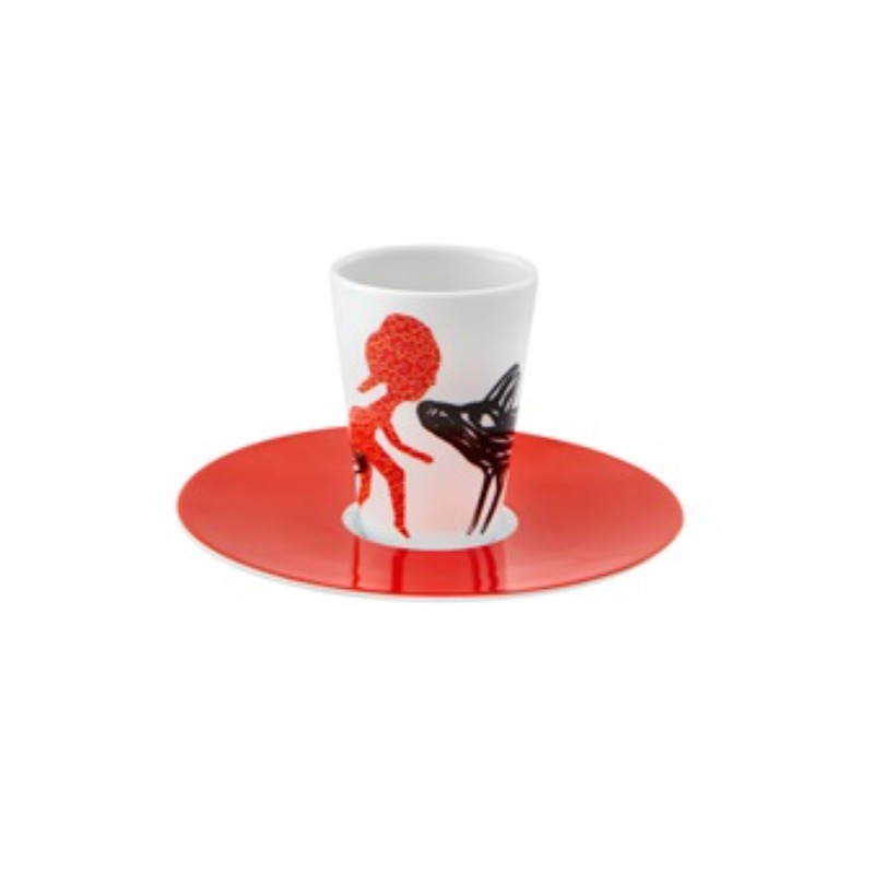 COFFEE CUP/W SAUCER XVIII BODE INSPI