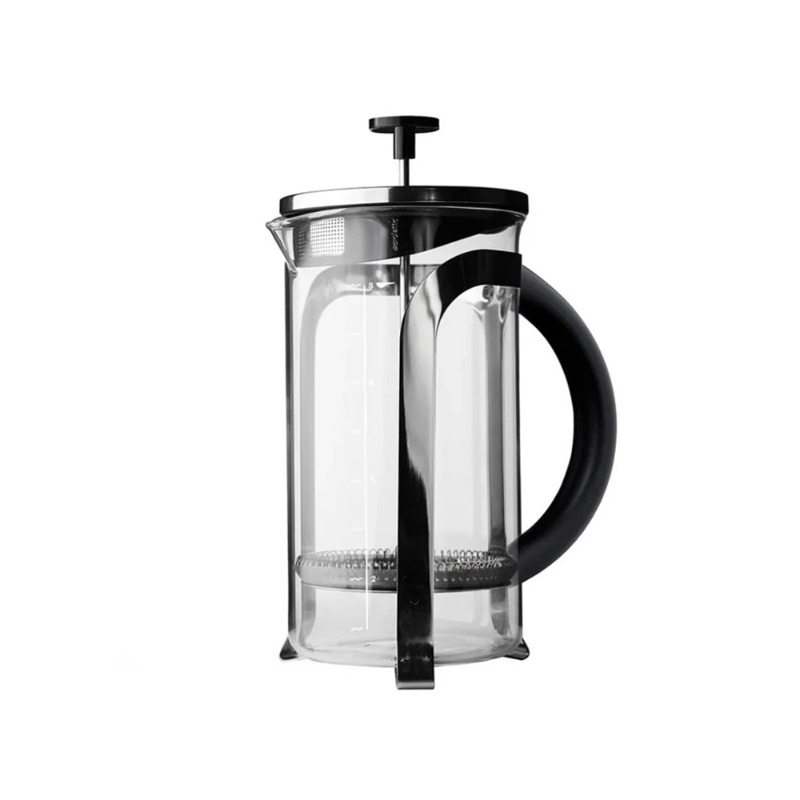 8 CUP CAFETIERE 1000ML BRUSHED STEEL FINISH