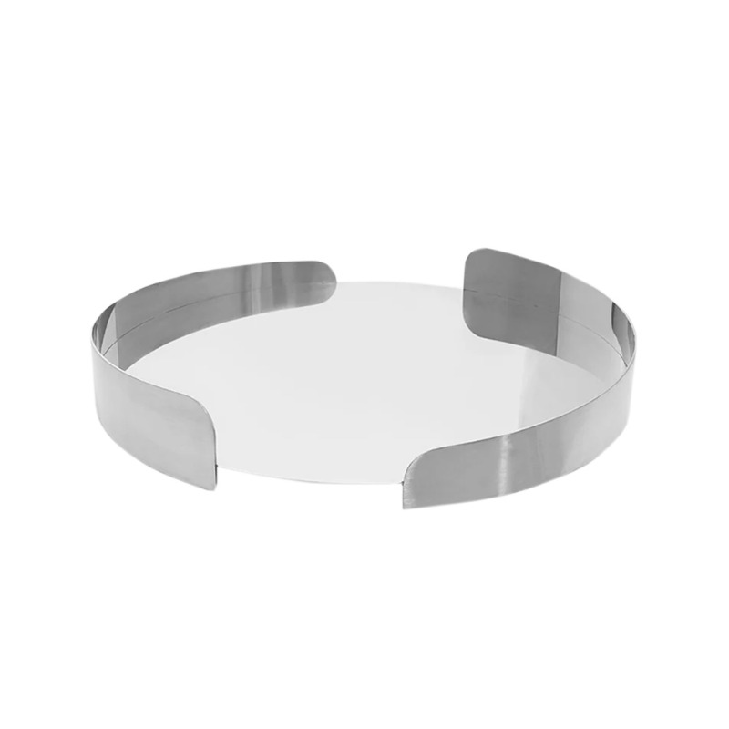 ROUND TRAY STAINLESS STEEL