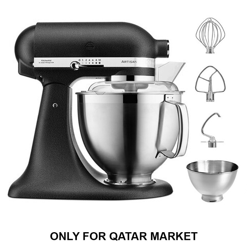 4.8L ARTISAN TILT-HEAD STAND MIXER PREMIUM - CAST IRON BLACK