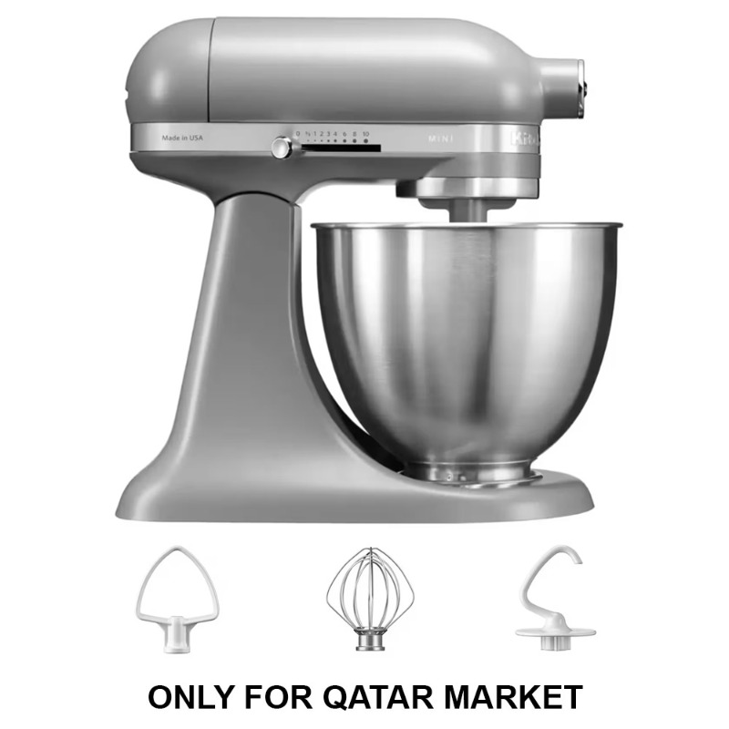 3.3L ARTISAN MINI STAND MIXER - MATTE GREY